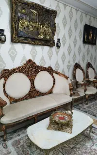 مبلمان استیل ۹نفره