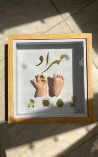 ساخت تندیس دست وپای کودک و‌بزرگسال
