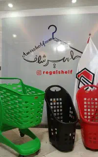 استند میوه و سبزی چرخ خرید استند پانچی استند آویز