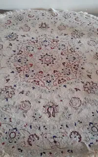 یک جفت فرش گرد قطر ۱/۵