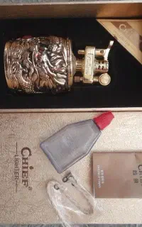 فندک رومیزی چیف Chief طرح اژدها