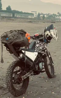 روان تریل موتور سیکلت پلاک ملی