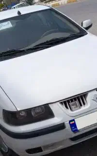 سمند ال ایکس سفارشی سال سفید مدل ۹۰