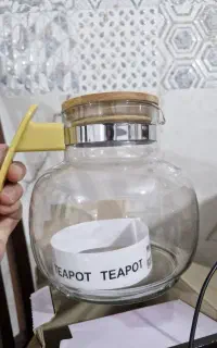 قوری شیشه ای
