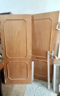 درب چوبی