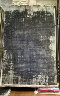 فرش مدرن طوسی مشکی مینیمال قیمت مناسب