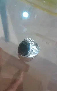انگشتر  نقره.  خوش رکاب