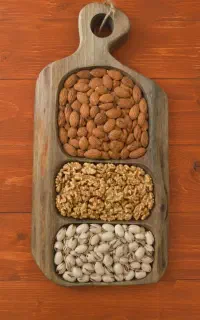 ظرف چوبی گردو ۳ خانه / دورهمی