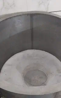 دیگ استیل در حد نو