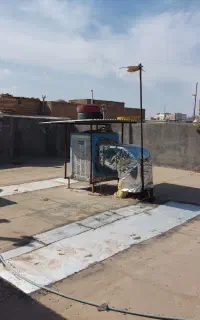 کولر آبی آبسال سایز بزرگ سالم