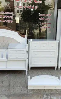 تولیدی سیسمونی تخت دومنظوره نوزاد و تشک گهواره