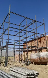 اجرای جوشکاری اسکلت و نیمه اسکلت