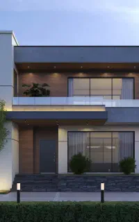 طراحی ویلا سازه نما نقشه کشی اتوکد ازبیلت تاسیسات