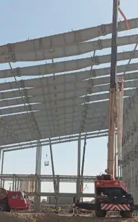 نصب استراکچر سوله  وپوشش