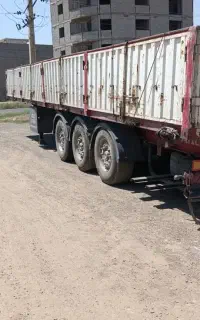 اجاره بغلدار سه محور تریلی