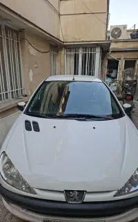 ۲۰۶ تیپ ۲ مدل 96 سفید فروشی