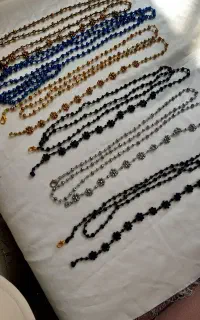 کمربند و گردنبند و گوشواره