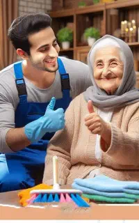 شرکت خدماتی نظافتی پاکیزه با 30% ویژه VIP *