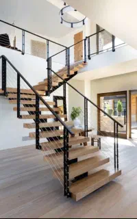 نرده وحفاظ استیل و سیم بکسل و درب و پنجره دوجداره