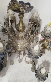 لوستر برنجی