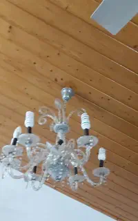 لوستر با آویزهای خارجی ۸ شاخه