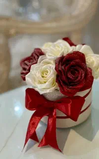 هدیه ، باکس گل ، دسته گل