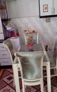 میز غذاخوری ۴ نفره ام دی اف