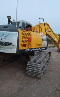 بیلمکانیکی زنجیری و کمرشکن آماده به کار