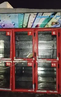 یخچال 6در سوپر مارکت و مرغ فروشی