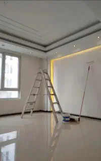 نقاشی ساختمان.رنگ پلاستیک تا ۸۰ متر فقط ۲۰