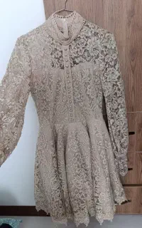 لباس مجلسی دانتل ژورنالی