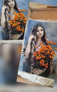 تابلو فرش ابریشم