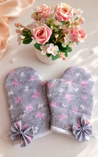 یک جفت دستگیره فر