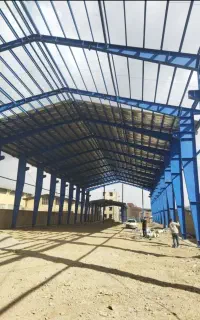 اجرای انواع سقف شیروانی ،کانکس ،اسکلت فلزی،پله گرد