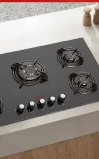 اجاق گاز شیشه سکوریت لمینت شده