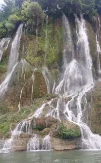 تور لرستان( آبشار زیبای بیشه)