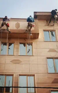 تعمیر نمای ساختمان پیچ رول پلاک آب بندی