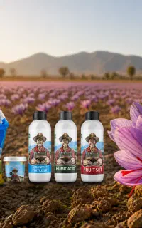 کود زعفران ، تغذیه اصولی زعفران‌زار ، مشاوره