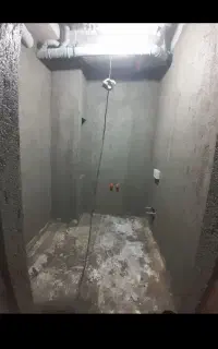 سیمان کاری سیاه و سفید