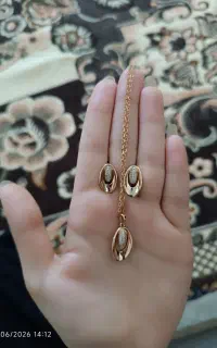 نیم ست ژوپینگ مشابه طرح طلا