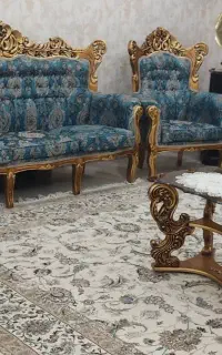 مبلمان سلطنتی ۹نفره با ناهار خوری