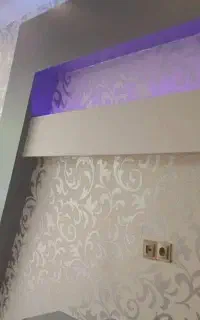 نصب نصاب کاغذ دیواری پوستر فوم پشت چسب دار