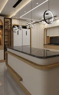 کابینت هایگلاس، پاک چوب ،وکیوم ،بازسازی دکور مغازه