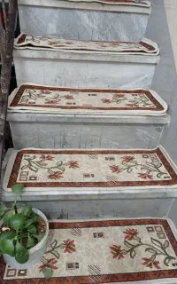 گلیم .رو پله ای