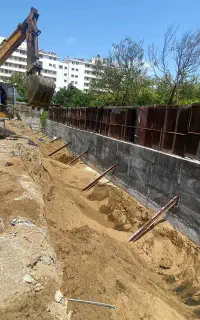 سازه نگهبان، بهسازی خاک به روش دی اس ام و ..
