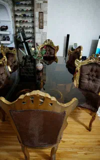 مبلمان ، میز ناهارخوری ، تخت دونفره ، تلویزیون