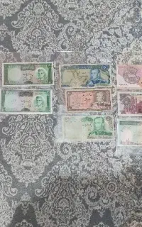 اسکناس شاهنشاهی و خارجی