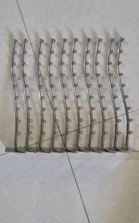 آویز لباس فلزی ۱۰ عدد