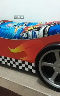 تخت ماشینی یک نفره