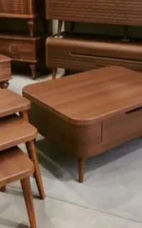 میزوعسلی چوبی وکیوم فلزی بیستا طرح کد۴